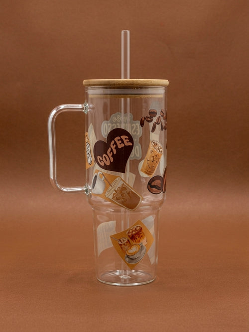 Glass Coffee Tumbler