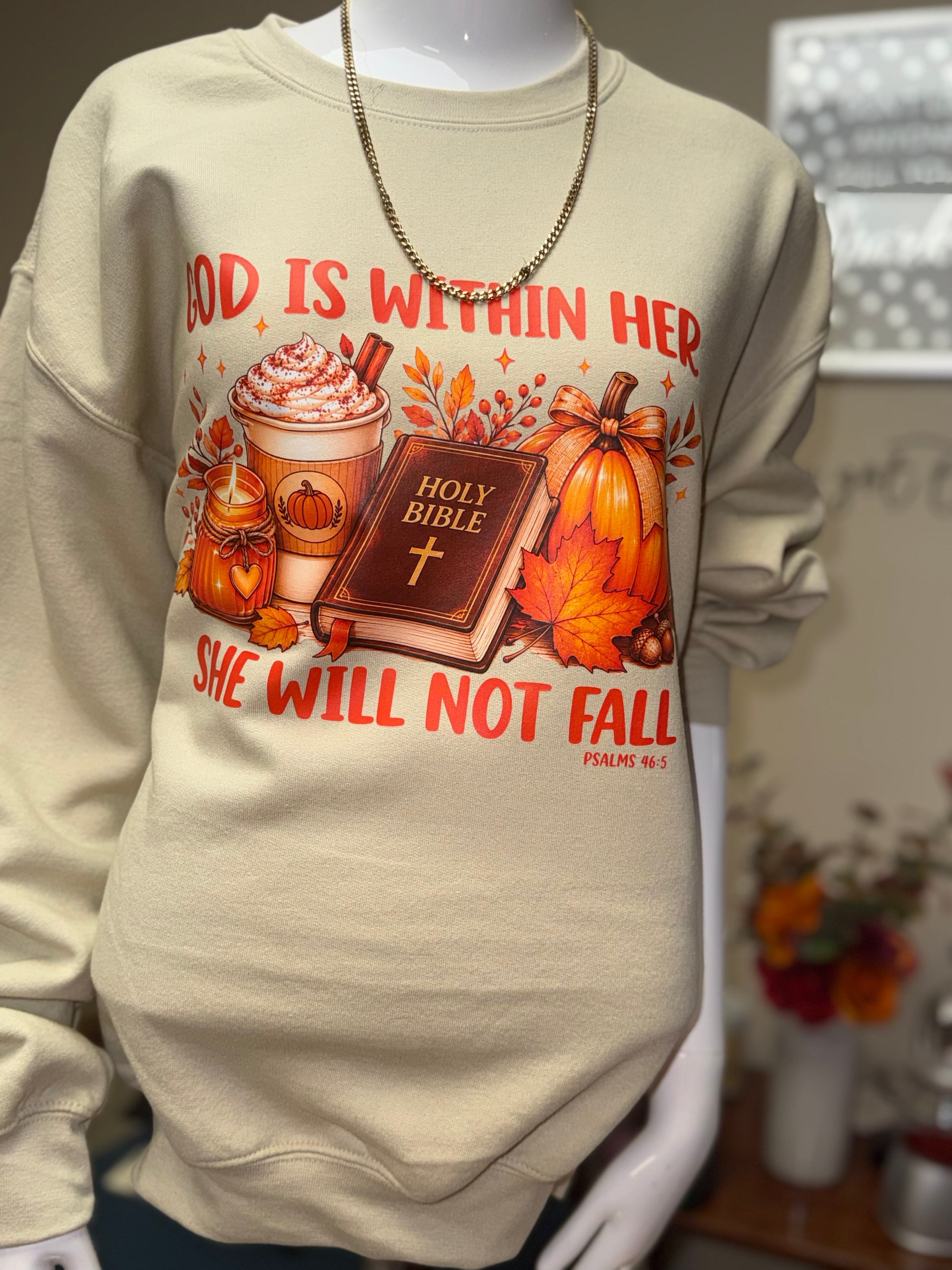 God Is Within Her | Cozy Sweatshirt