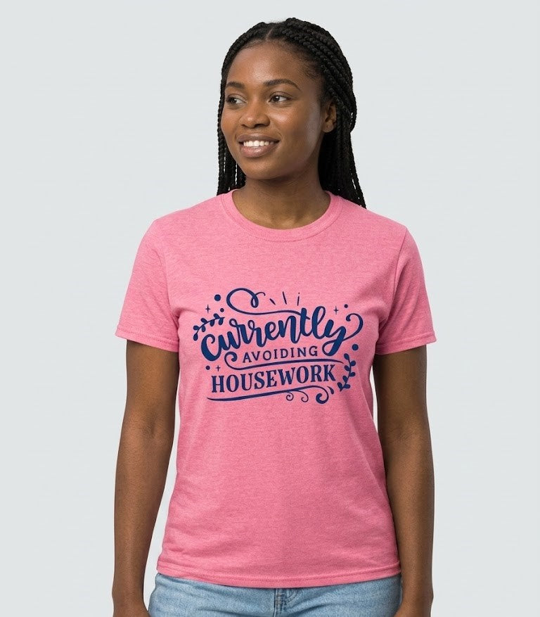 Currently Avoiding Housework T-Shirt 💙