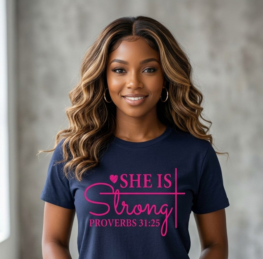 She Is Strong T-Shirt 🌸