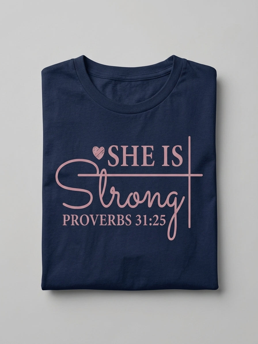 She Is Strong T-Shirt 🌸