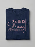 She Is Strong T-Shirt 🌸